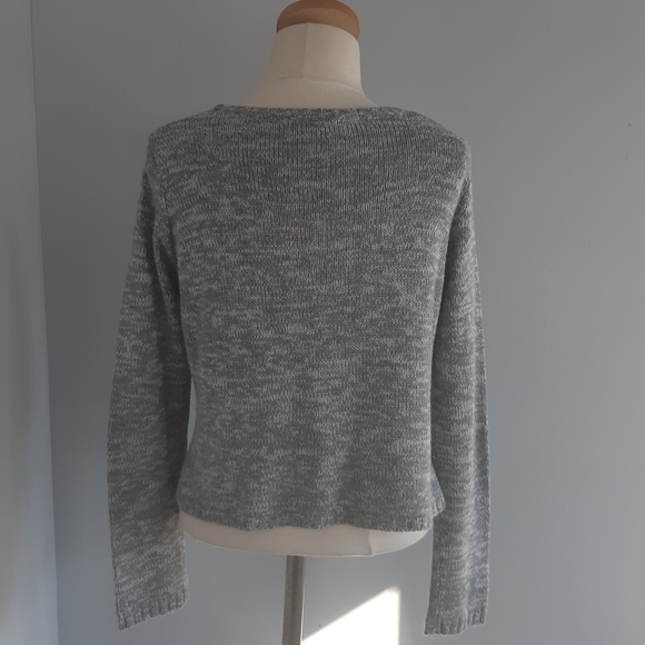 Bluecrush women's Cropped long sleeve sweater Size L - Picture 16 of 16